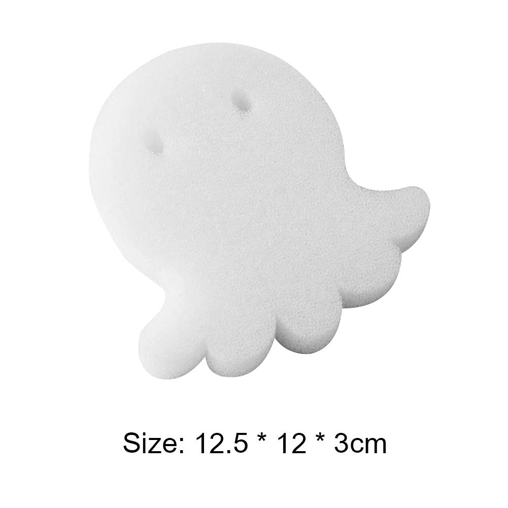 60-6Pcs Swimming Pool Filter Sponges Octopus Shape Swimming Pool Foam Sponge Filter Tub SPA Oil Absorbing Sludge Cleaning Tool