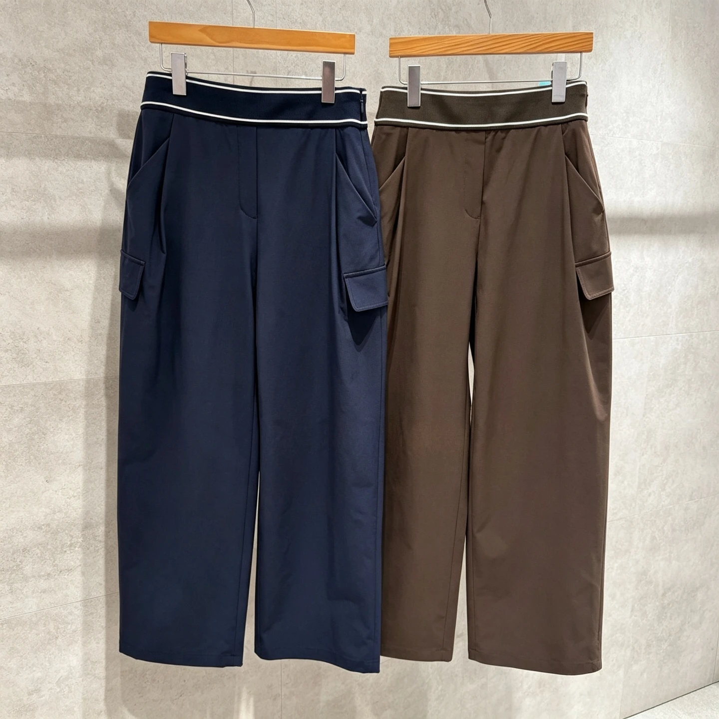 Women's Golf Pants 2026 Fall New Korean Style Elastic Back Waist Versatile Trendy Minimalist Quick-Dry Breathable Lightweight