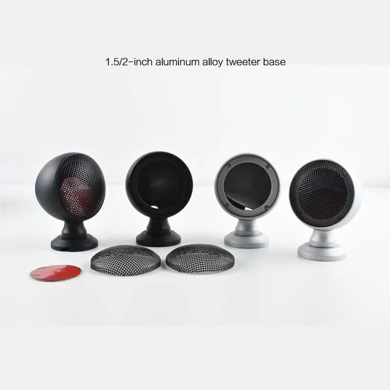 Car Tweeter Speaker 1.5“2inch Auto Horn Pod Holder Stand Cup Mount Aluminium Alloy Holder Bracket Compatible