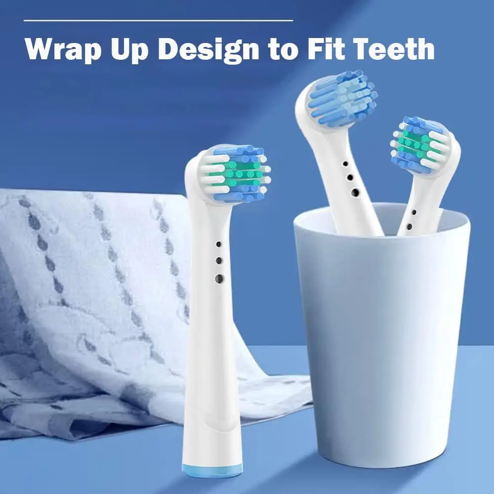 Têtes de brosse à dents électriques de rechange, compatible avec Oral-B Braun, têtes de brosse professionnelles, 4 pièces, 8 pièces, 12 pièces, 16 pièces, 20 pièces