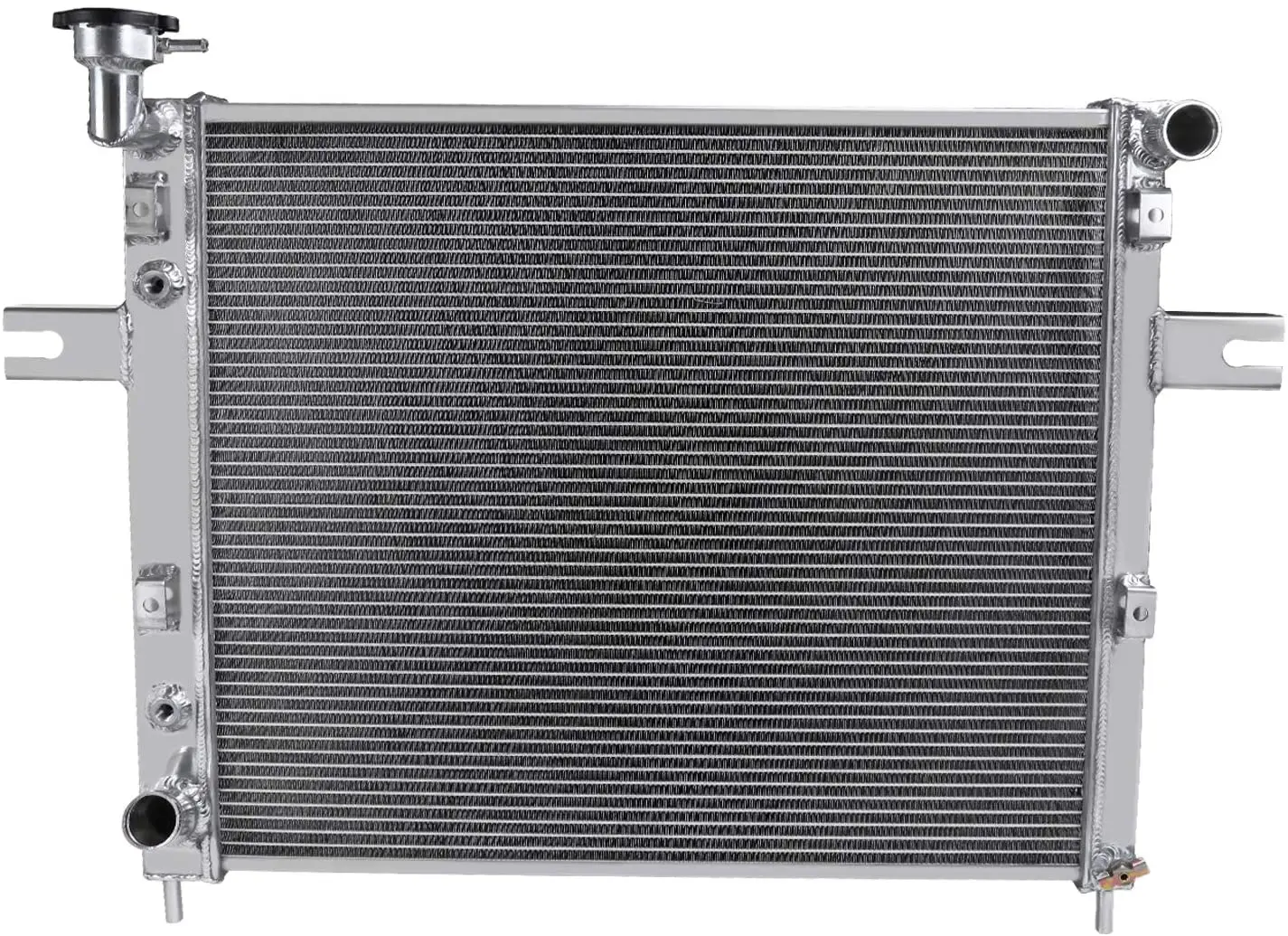 

2 Row Aluminum Radiator For 1999 - 2004 Jeep Grand Cherokee 6CYL L6 4.0L GAS AT/MT 1999 2000 2001 2002 2003 2004