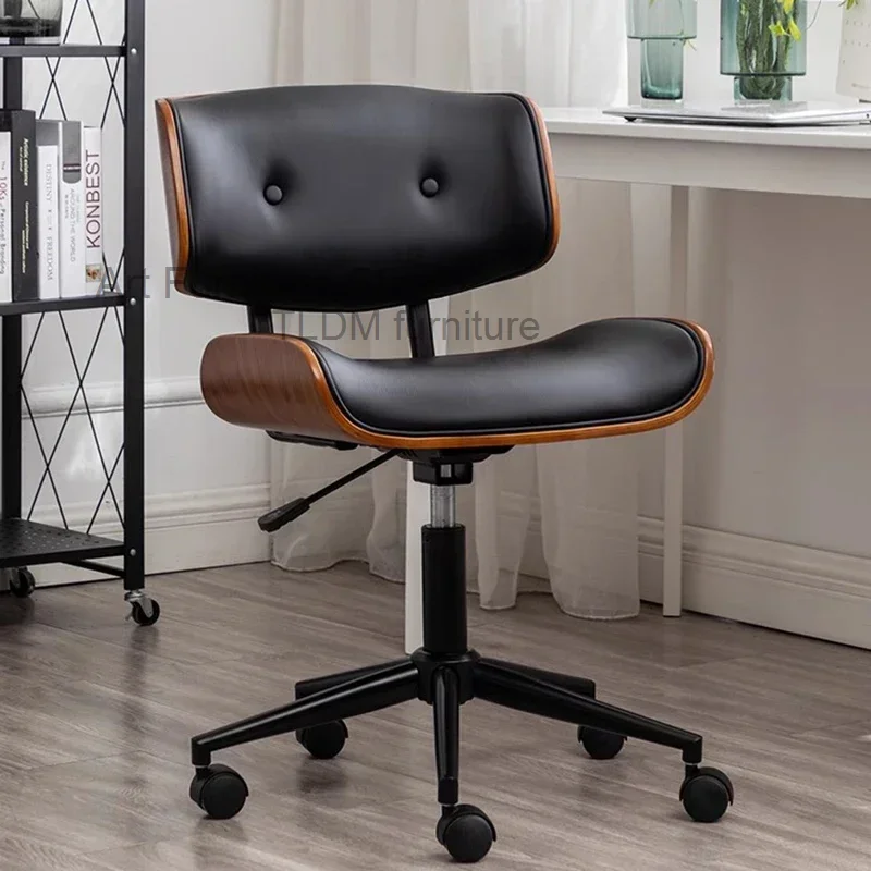 

Metal Ergonomic Office Chairs Executive Nordic Gaming Designer Office Chairs Luxury Leather Silla De Oficina Modern Furnitures