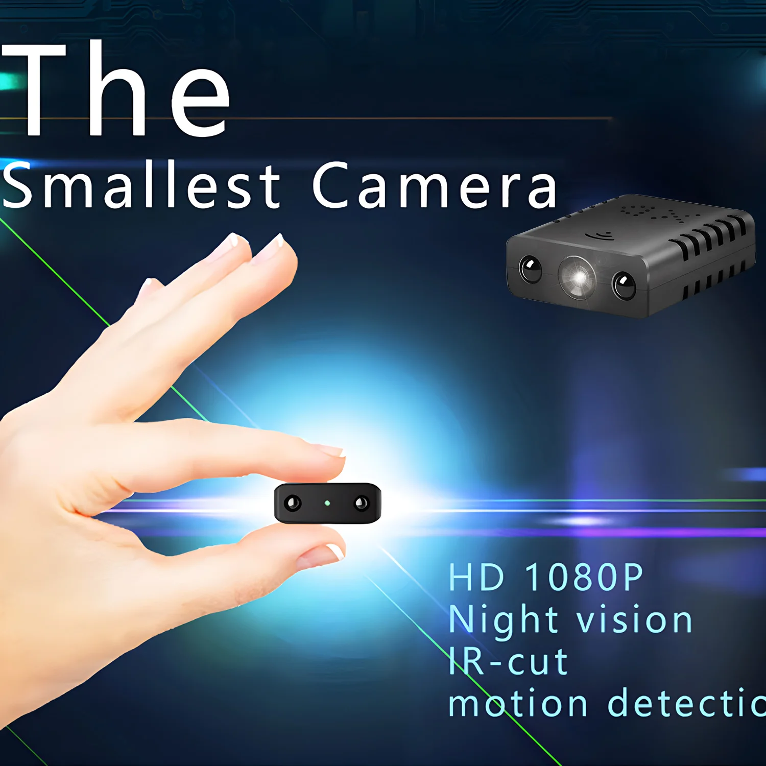 Mini Camera Xd Full Hd 1080P Wifi Nachtzicht Afstandsbediening Bewaking Huisbescherming Duurzame Waterdichte Videorecorder