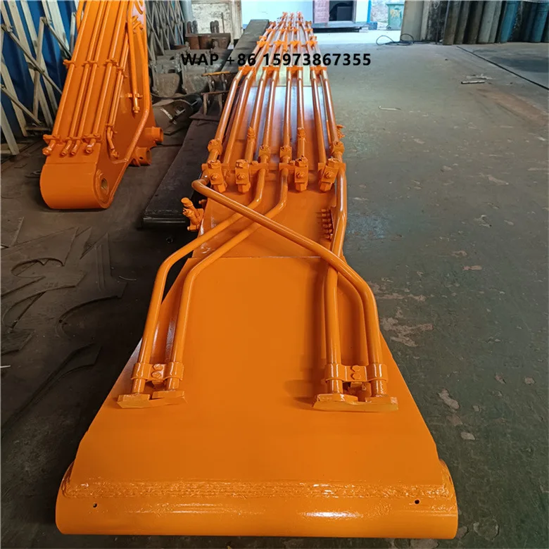 Customized High Quality Excavator Long Reach Boom Durable Construction Machinery Attachments for Heavy Excavator