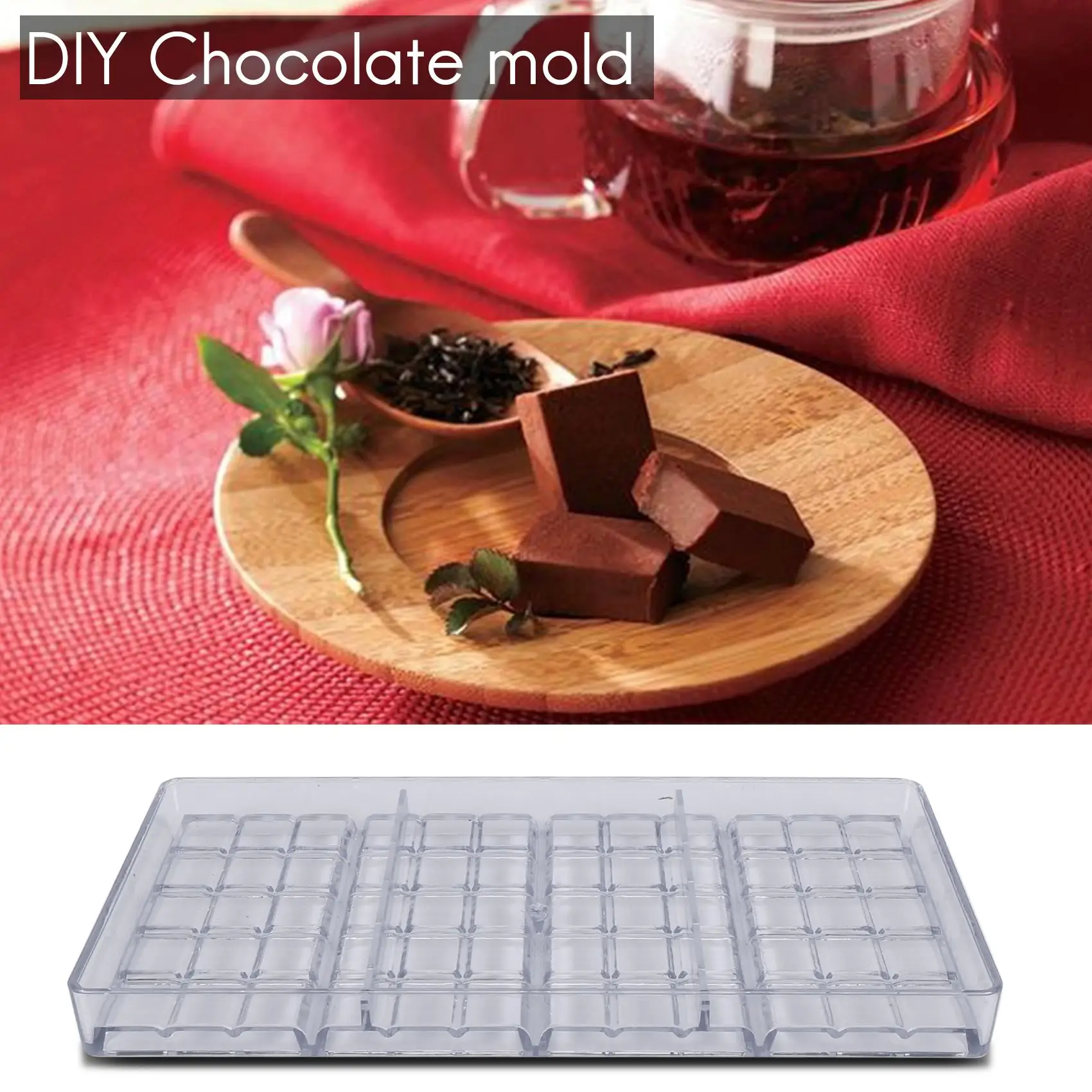 Chocolate Bar Maker Candy Mould Break Apart Bar Chocolate Mold Chocolate Diy Pastry Tools