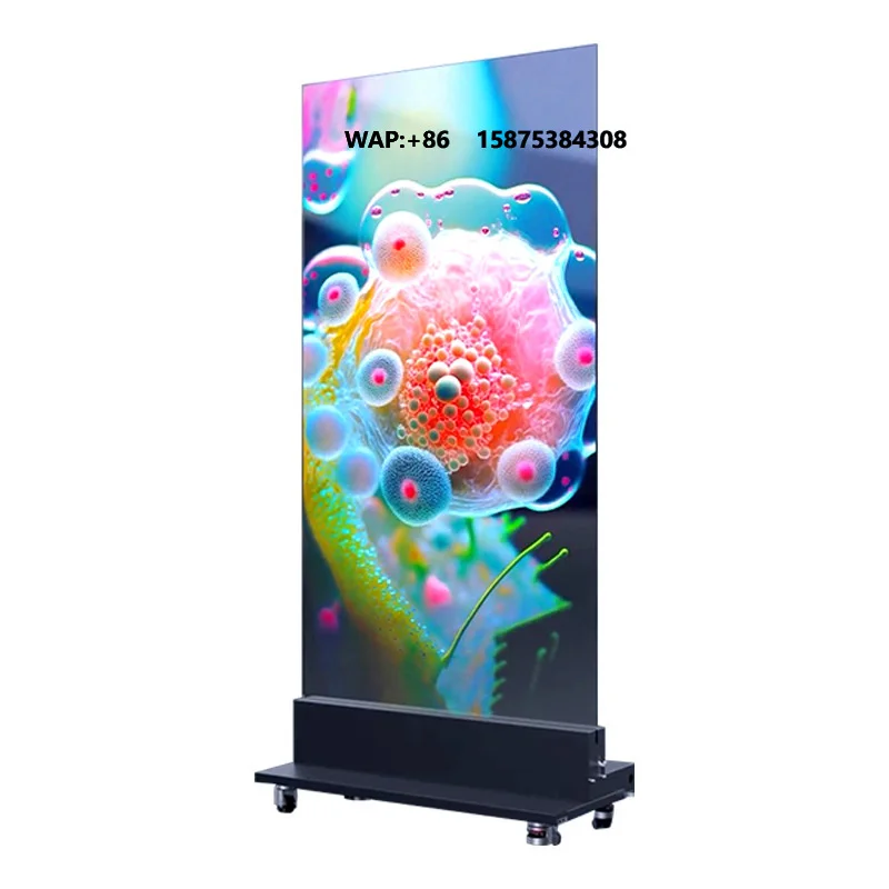 P1.86 Full Color SMD 3-in-1 Resolution 1920x640 High Brightness LED Advertising Display for Luxury Store Close Range Viewing 5