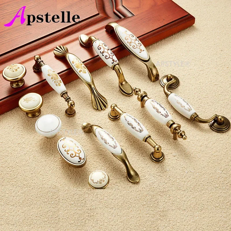Apstelle Silver Black Modern Cupboard Kitchen Handle Dresser Wardrobe Pull Drawer Cabinet Knob Mirror Zinc Aolly  Hardware
