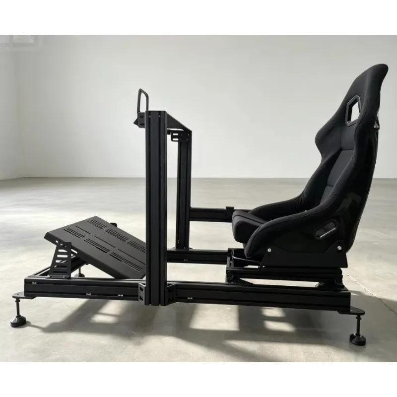 Complete 4080 Sim Racing Kit Aluminium Extrusion Sim Driving Simulator Rig With Shifter Bracket Home Training Use
