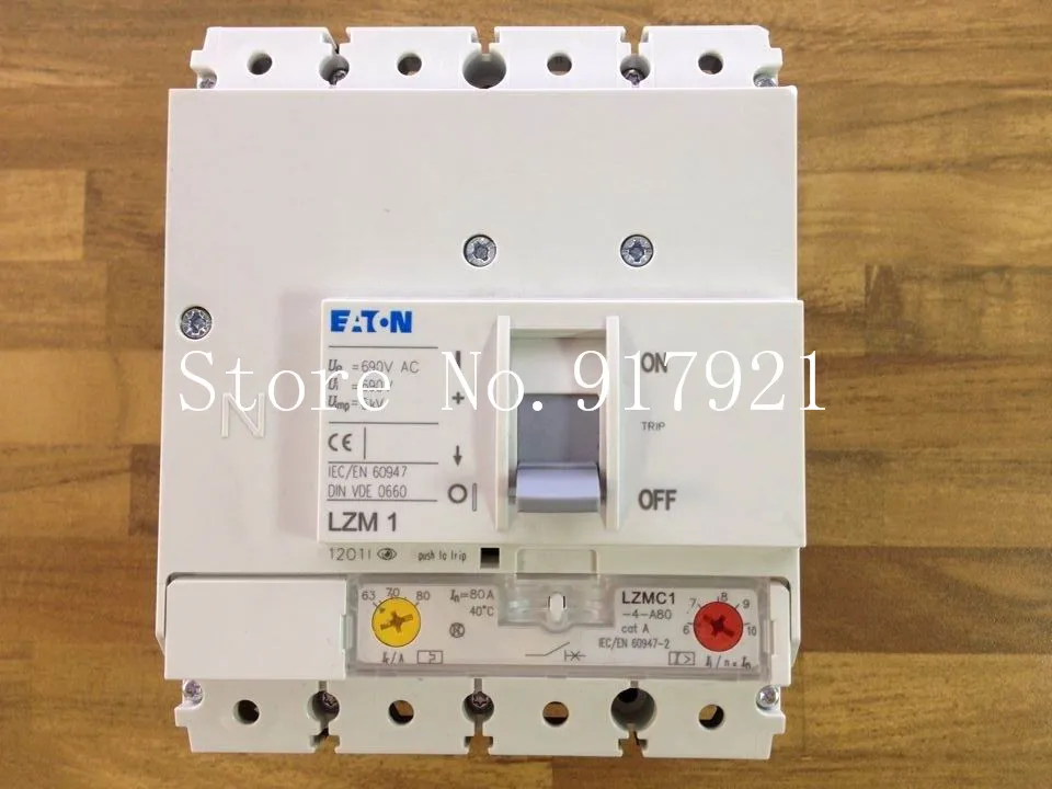 [ZOB] Muller MOELLER - LZMC1-4A80 circuit breaker 4P80A adjustable 63-80A genuine original