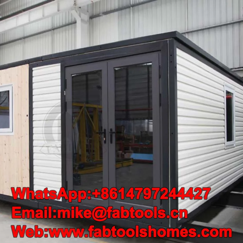 Portable Movable Bathroom Bedroom Apartment Prefabricated Container House with 2 bedrooms