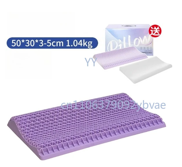 Summer grid pillow for better sleep, breathable and washable.