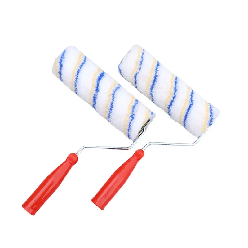 

4-9 Inch Paint Roller Brush Kit Middle Hair Polyester Nap Painting Tools for Wall Decoration Construction Tools