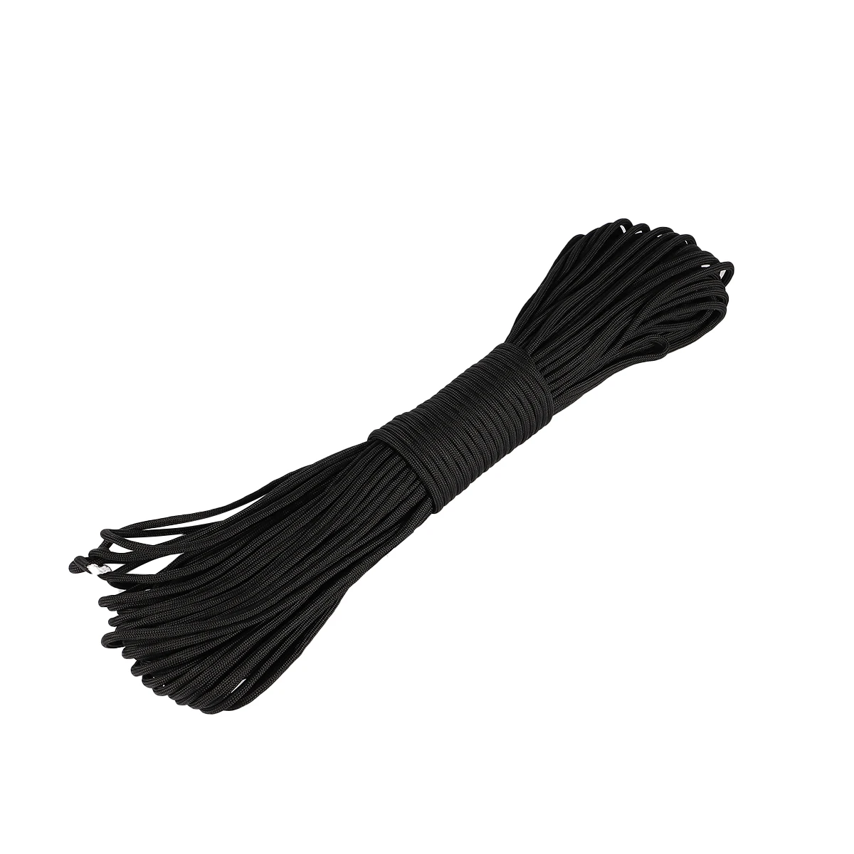 

Tent Pull Parachute Cord Camping Hiking Clothesline Black Camping Rope Fade Resistant Strong Durable Outdoor Supplies