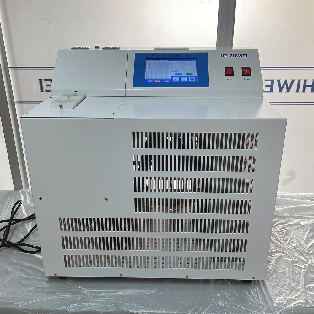 ZHIWEI Full Automatic Diesel Light Oil Condensation Point Analyzer Two-Stage Cascade  Low Temp -70C  Tester