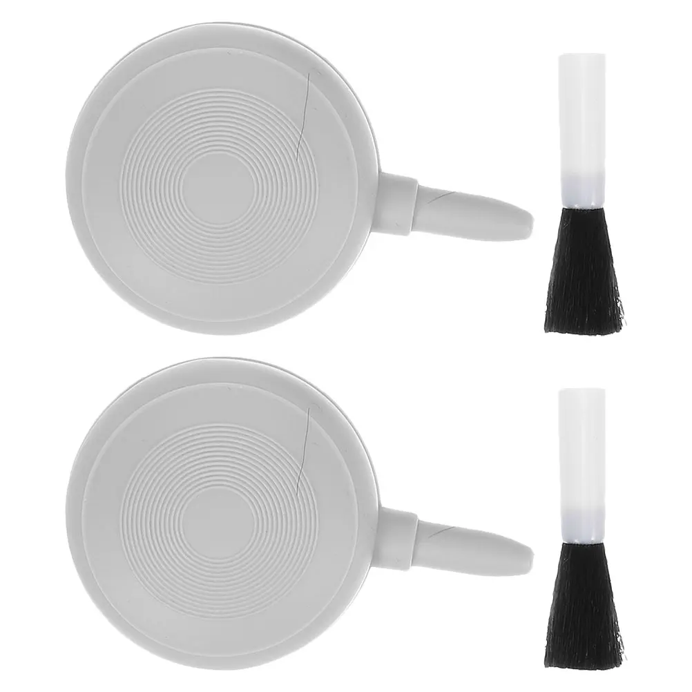 

2pcs Air Blower Soft Brush Manual Squeeze Bulb Pump For Camera Lens Microscope Telescope Cleaning Kit Dust