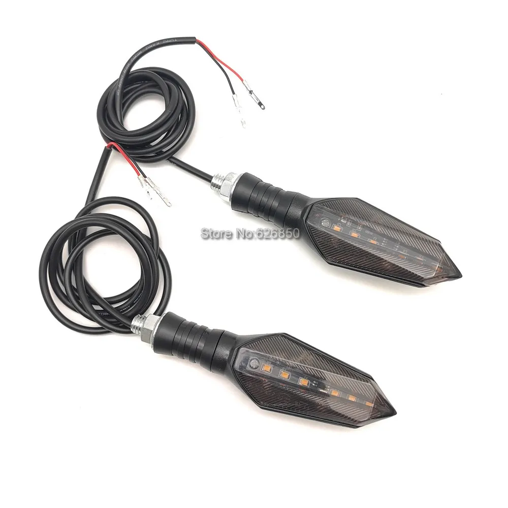 12V-72V Universelles Blinklicht Links Rechts Indikator Wasserdichte LED für Elektroroller Citycoco Licht