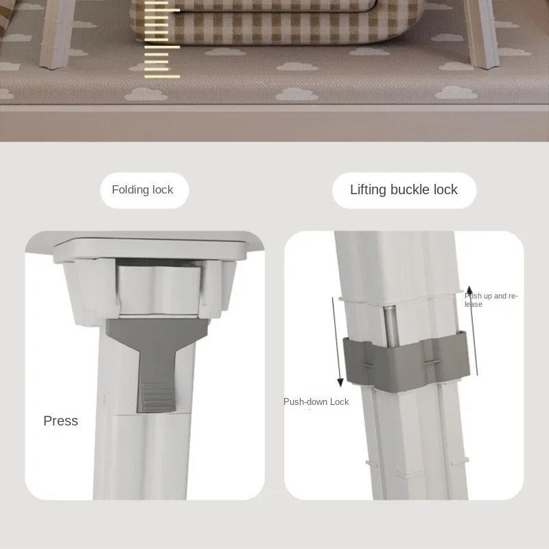 Table de chevet ajustable pour étudiants, bureau d'ordinateur pliable avec poste de travail pour lecture et écriture pour petites pièces et baies vitrées