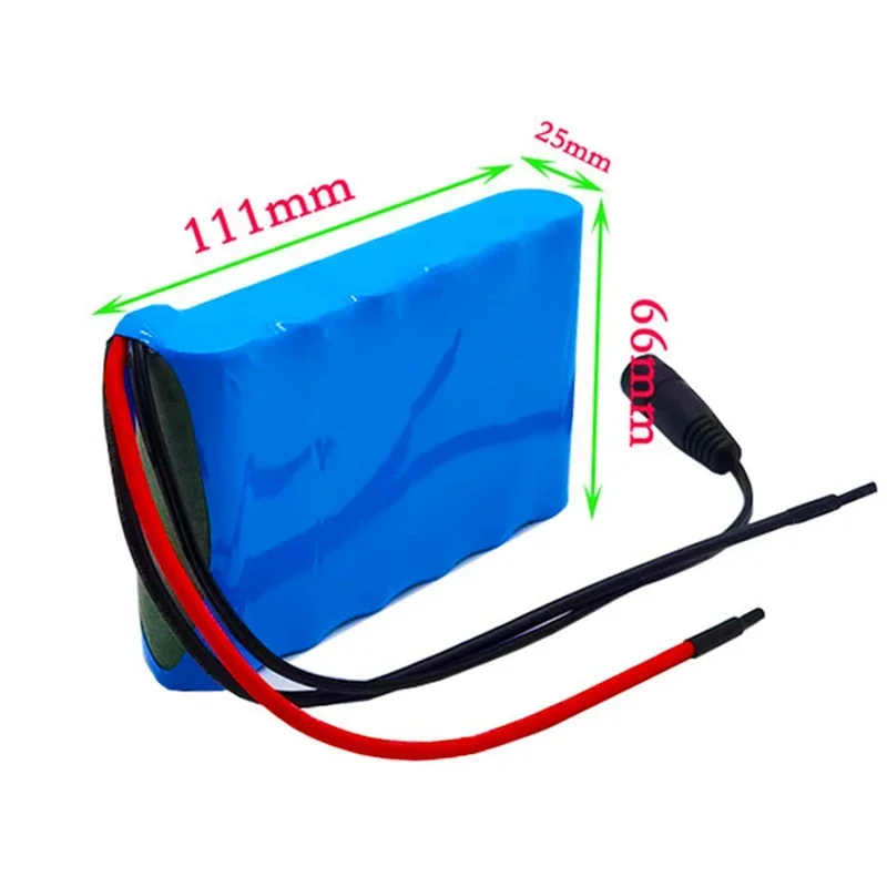 24V 6Ah 25.2V 6S1P Li-Ion Battery Pack Lithium Batteries for Electric Motor Bicycle Ebike Scooter Toys Drill with BMS