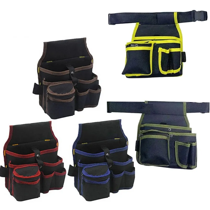 Canvas tool kit/multifunctional/waist hanging/waterproof and wear-resistant/electrician specific repair waist bag/portable
