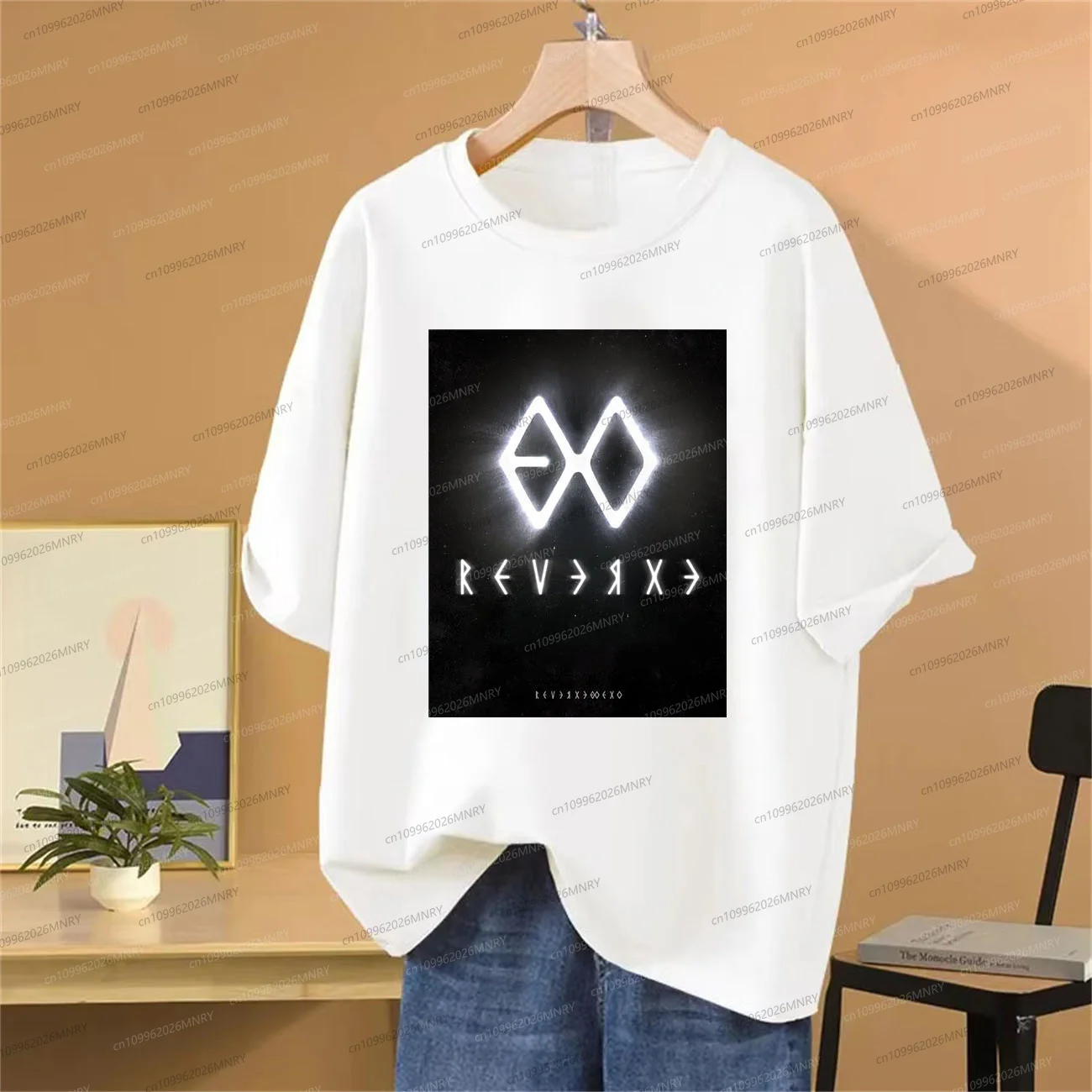 EXO Singer Concert Fan Tshirt Gift Men Tshirt Y2K Top T-shirt Top For Boys Girls Fashion T-shirt Y2k Women T Shirts Kid Tshirt