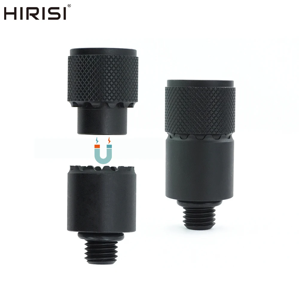 Hirisi 4pcs Carp Fishing Quick Change Connector Carp Fishing Adaptor Aluminium For Fishing Alarms Rod Pod Fishing Tackle  AQ210