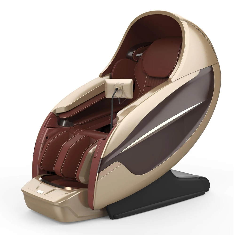 Luxury Electric AI Smart Heat Recliner SL Track Zero Gravity Shiatsu Electric 4D Massage Chair