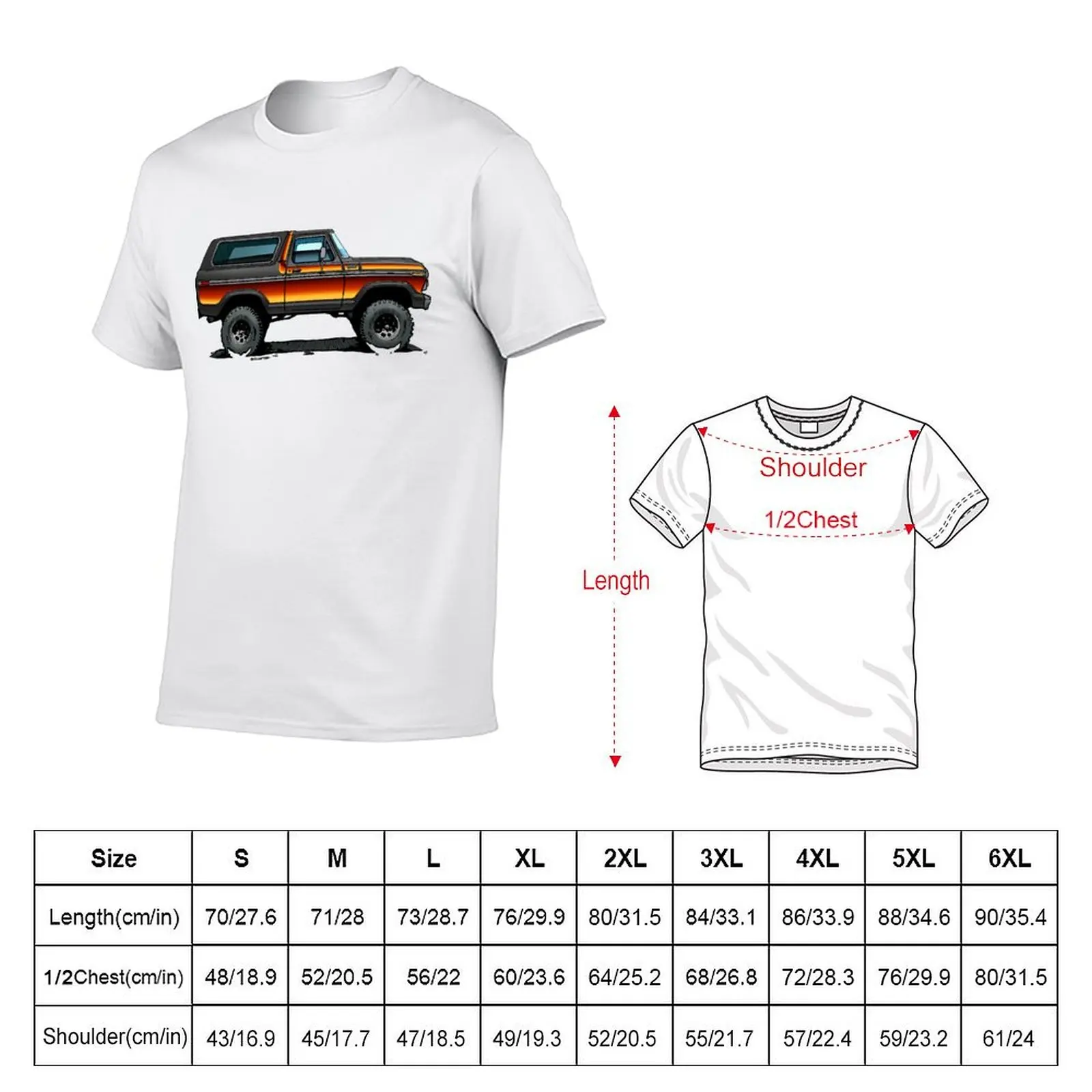 Bronco 2 - Free Wheeling Edition T-Shirt Gym Exercise Short Sleeve T-Shirt