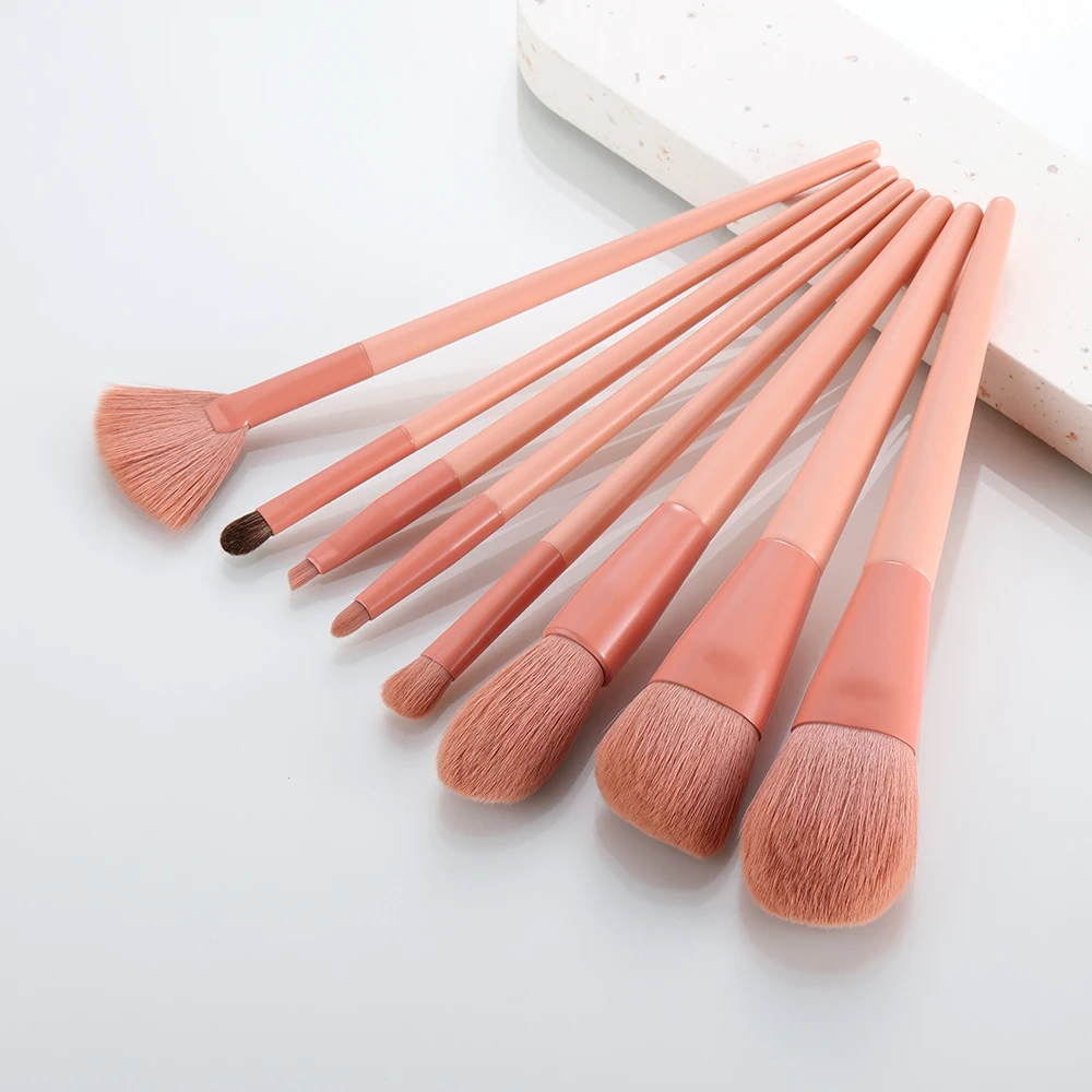 

Kosmetyki Natural Makeup Brushes Set Comestic Beauty Tool Foundation Powder Blush Blending Eyeshadow Eyebrow Brush Professional