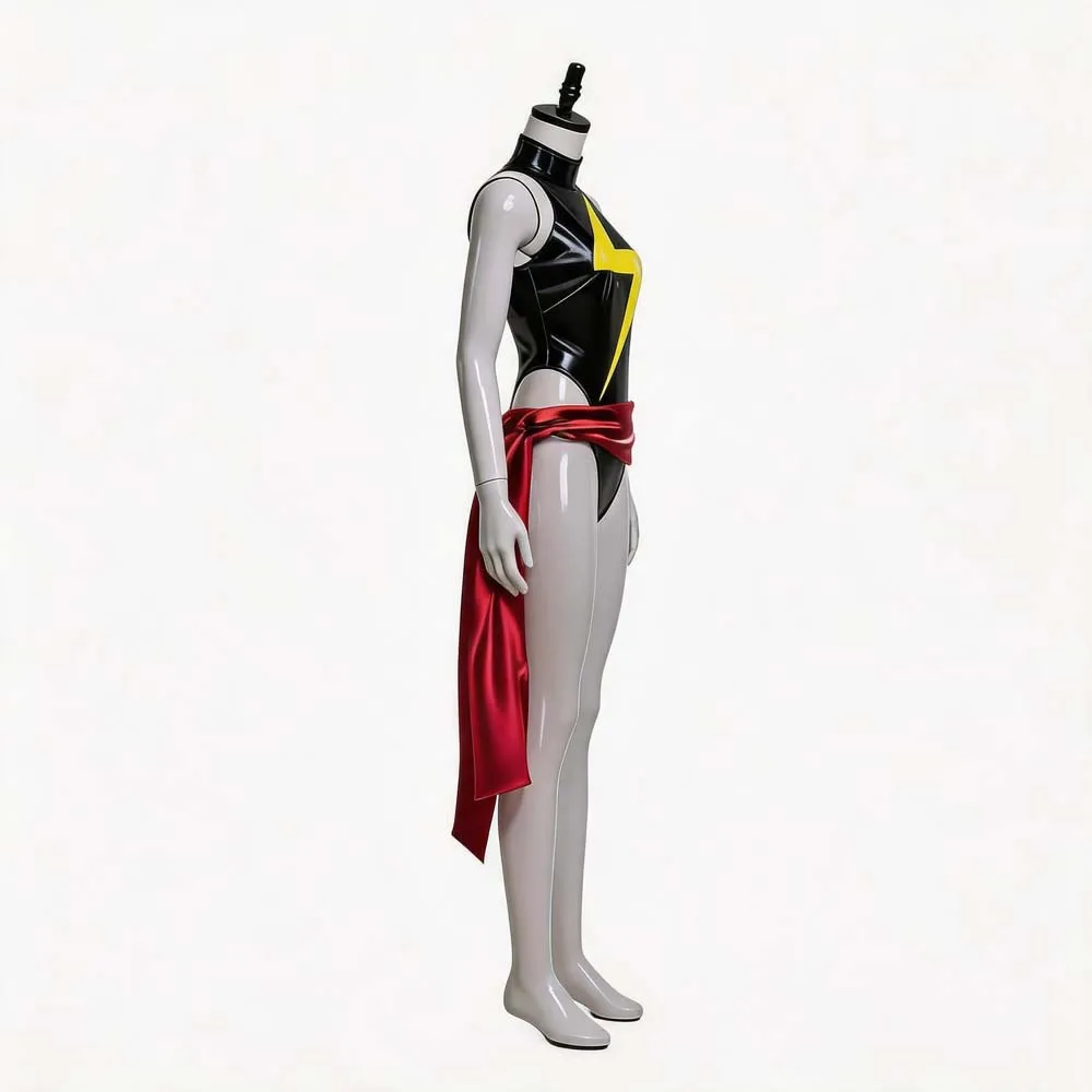 Carol Danvers Jumpsuit Cosplay Costumes Anime Character Halloween Party Costume Performance Clothes for Adults view 2