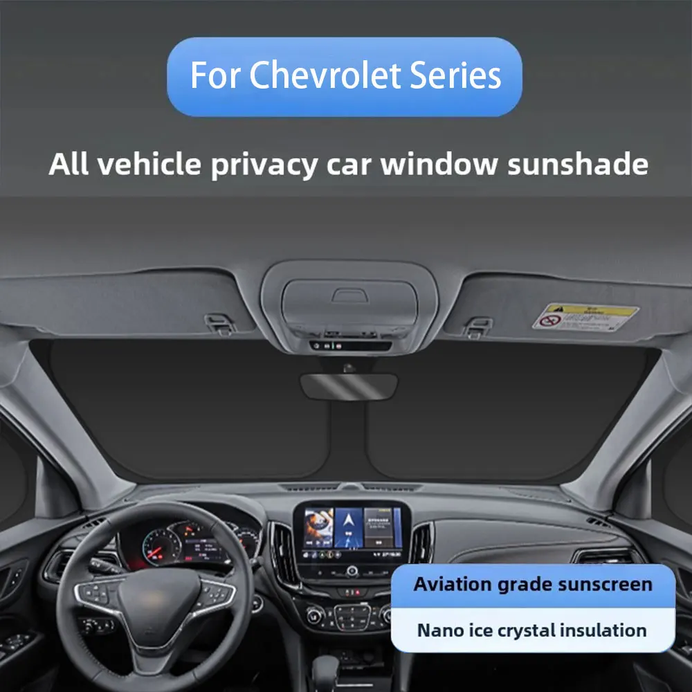 

Car Foldable Front Windshield Glass Roof Sunroof Skylight Sunshade Window Shade Sunroof Upgrade Mesh Net For Chevrolet Series