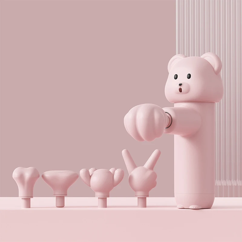 

Угловой массажный пистолет, ударный массажер с изогнутой головкой и 360° ° Вращающийся, эргономичный, для боли в спине/плечах, беспроводной, для глубоких тканей