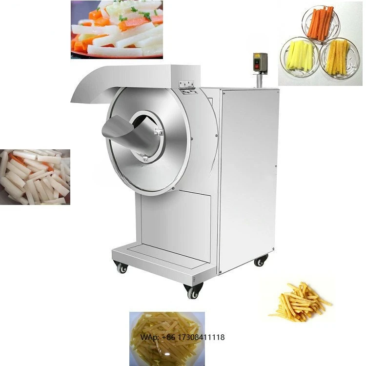 

Manual Industrial Electric Cassava Crispy Carrot Fries Cutting Sweet Potato Chips French Fries Vegetable Cutter