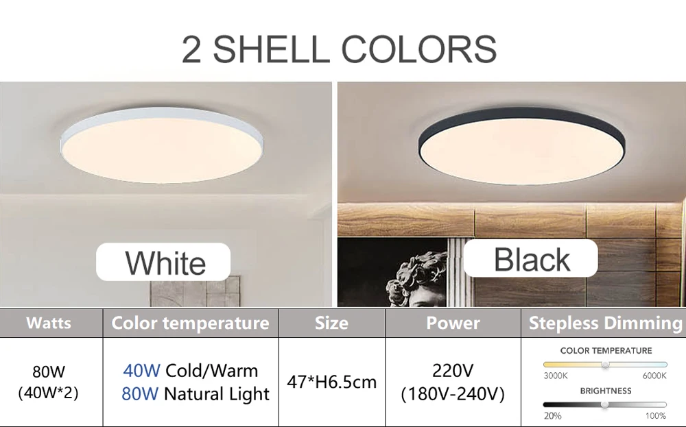 MARPOU Smart ceiling lamp image 2