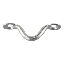 Correa de alambre de acero inoxidable para barco, 4 piezas, gancho de amarre marino, dosel de 50mm x 17mm 40mm, accesorios para barcos