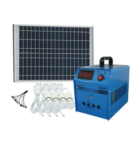 

30W Portable Generator Small System All-in-One Package Power System Emergency Camping Light