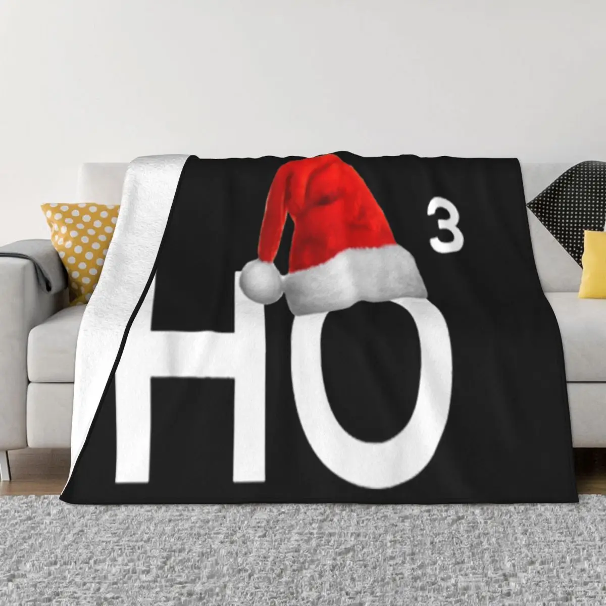 

Funny Math Christmas Hohoho Women Men Youth Female Latest Movie Youth Street Style Famous Vintage Newest Tops Throw Blanket