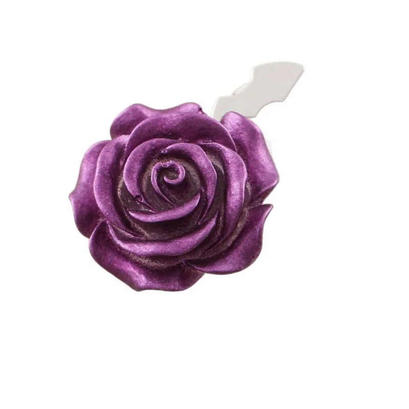 1 قطعة أزرار أكمام زهرة الورد الكورية للرجال النساء أزرار القميص يغطي مجوهرات الأزياء الملابس الرائعة اكسسوارات الديكور #6