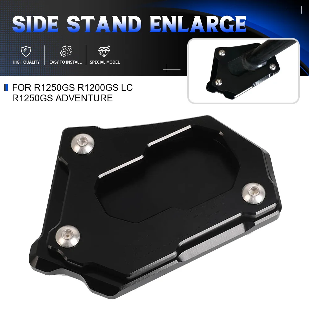 

For BMW R 1200 GS LC Adventure R12W (K51) R1200GS Motorcycle Kickstand Foot Side Stand Extension Pad Support Plate Enlarge