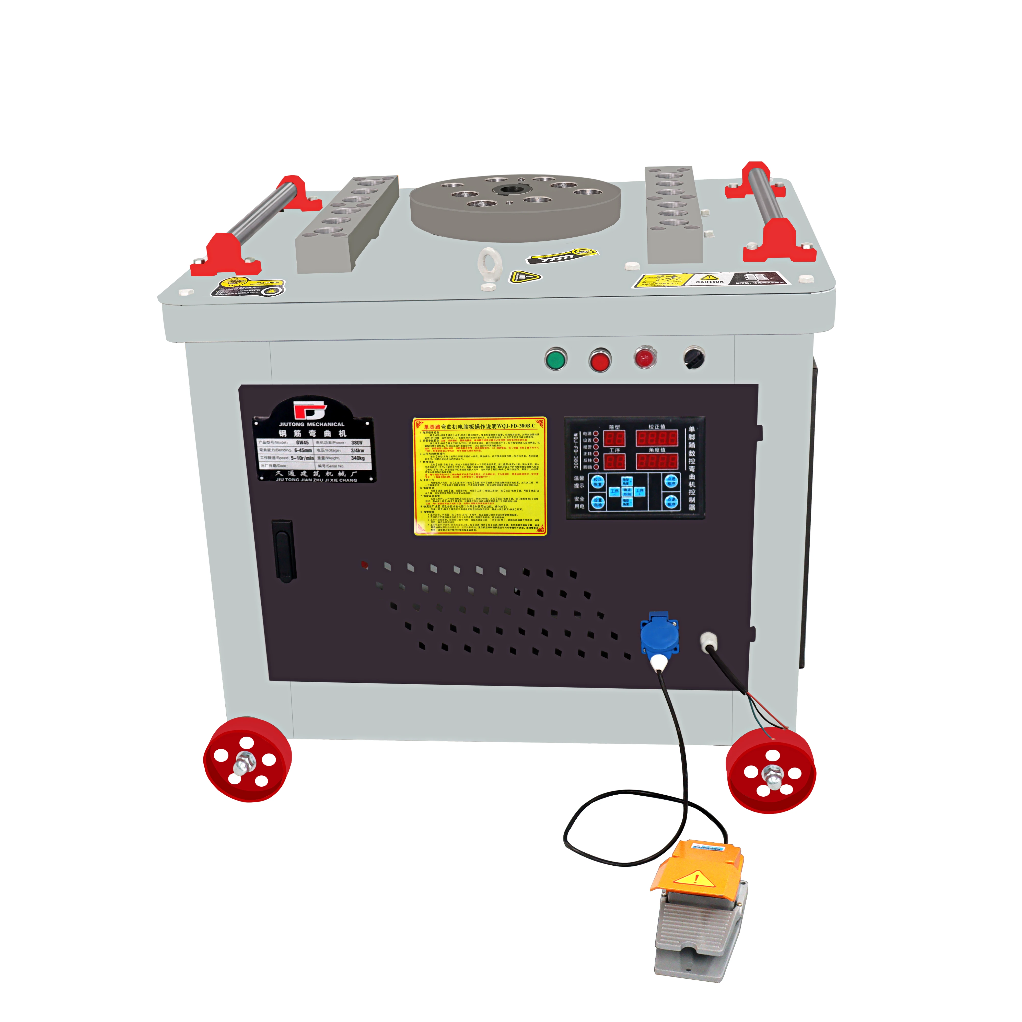 رخيصة الثمن Cf32 نوع السيارات حديد التسليح 18-40 مللي متر آلة ثني القضبان الفولاذية \/ دوامة مربع 4 متر الركاب قضيب بندر دبي من الصين #1