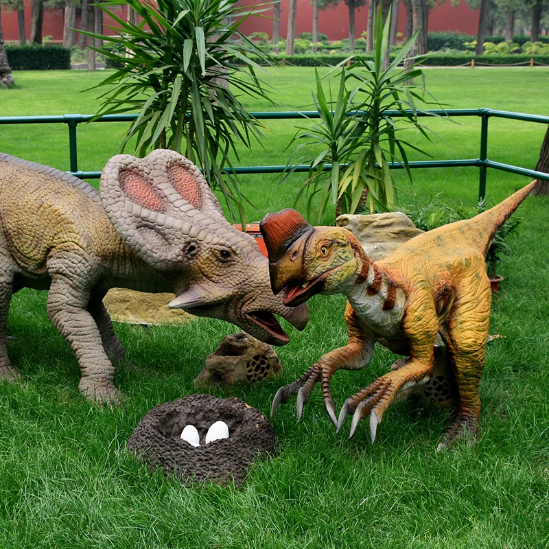 Image 3: Robot dinosaure télécommandé sur mesure, incroyablement réaliste, pour parc d'attractions