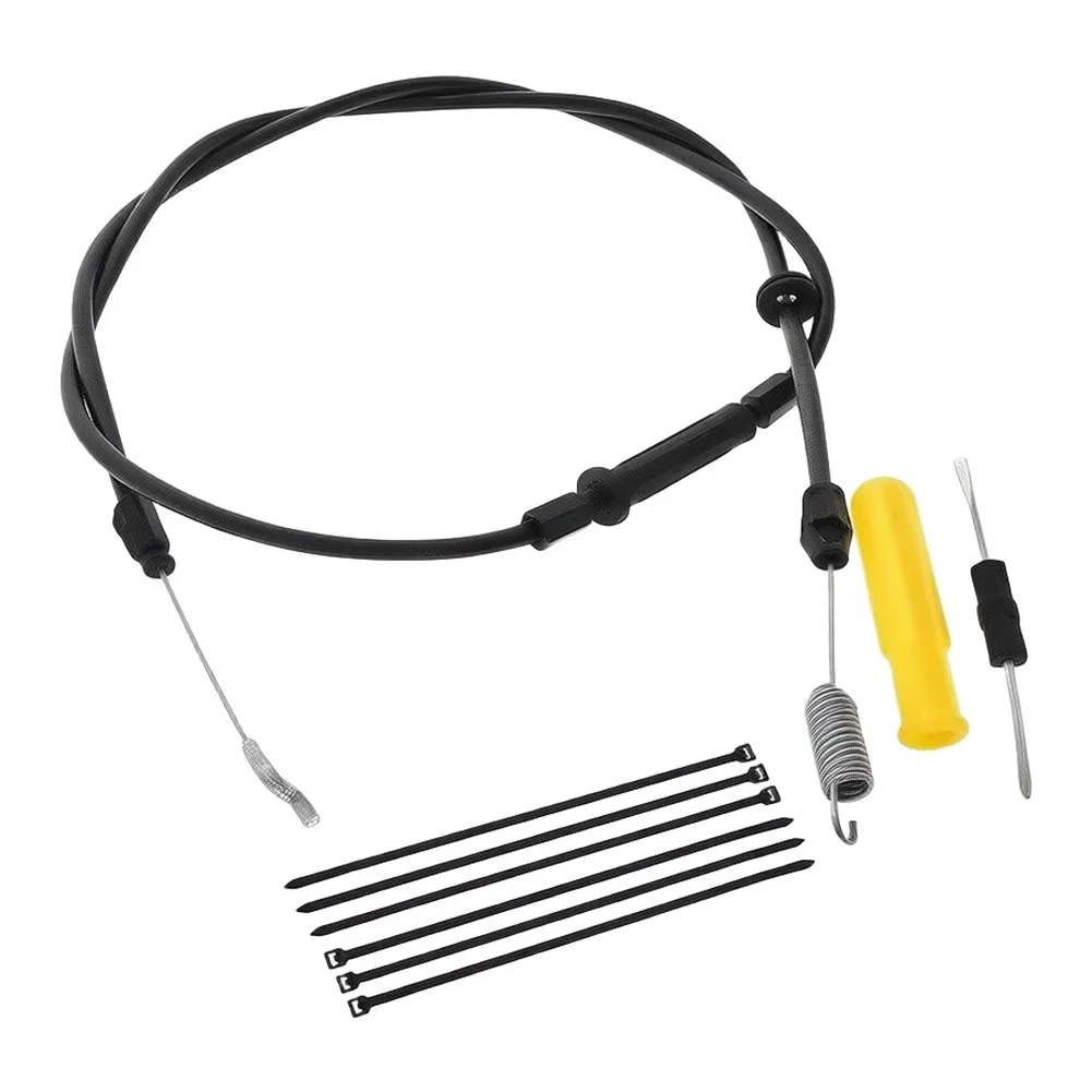 Drive Cable Kit 381030051/0 Compatible with For Mountfield SP53H SP533 SP533ES S461RPD Clutch Cable 1365mm Easy Installation
