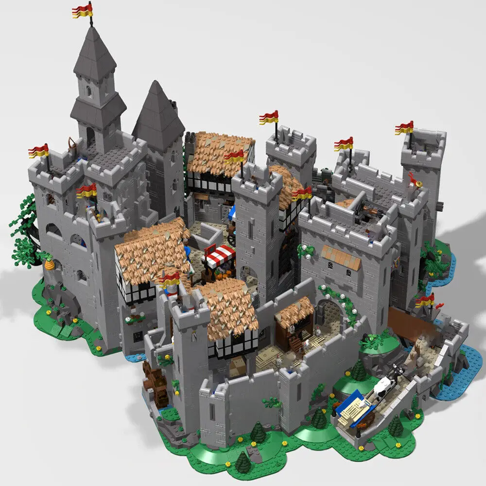 10305 Castle Epic Extended Version with Fully Detailed Interior 12988 Pieces MOC