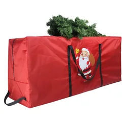 Sac de rangement pliable pour sapin de Noël, sac de rangement pour guirxiété, sac de gril Oxford, rangement pour ustensiles de Noël, rangement pour la maison, décoration de Noël