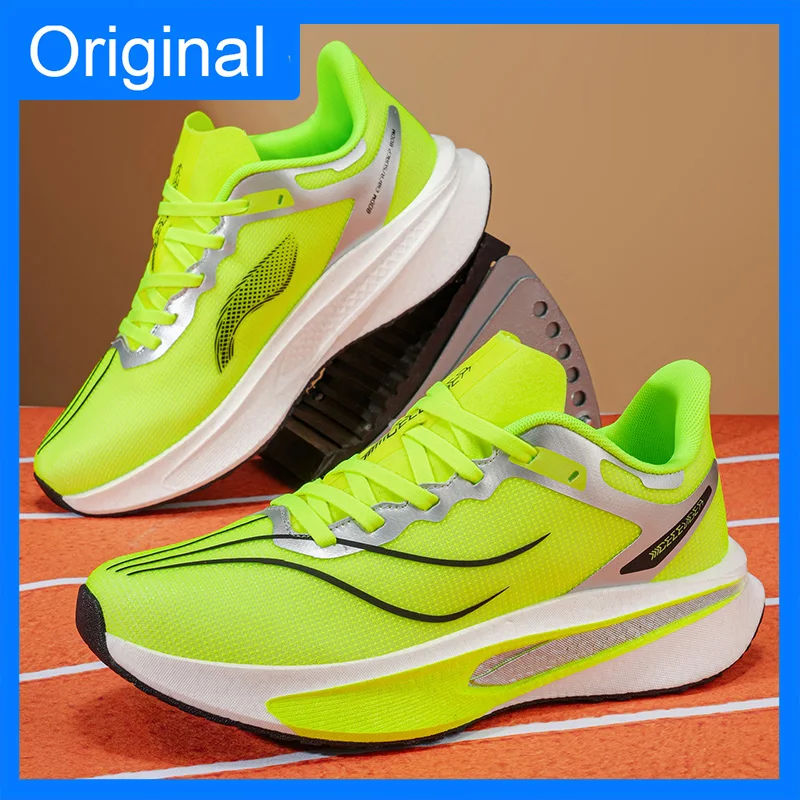 

Мужские кроссовки для бега с мягкой подошвой, амортизацией и отскоком, высококачественные, дышащие, из сетчатого материала, профессиональные тренировочные теннисные кроссовки для мужчин