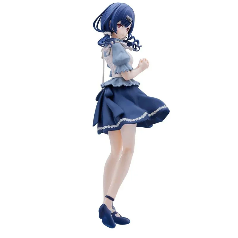 In stock Bandai Original BANPRESTO idol master Shiny Colors Anime Figures Morino Rinze Action Figure Kawaii Collectible Toys