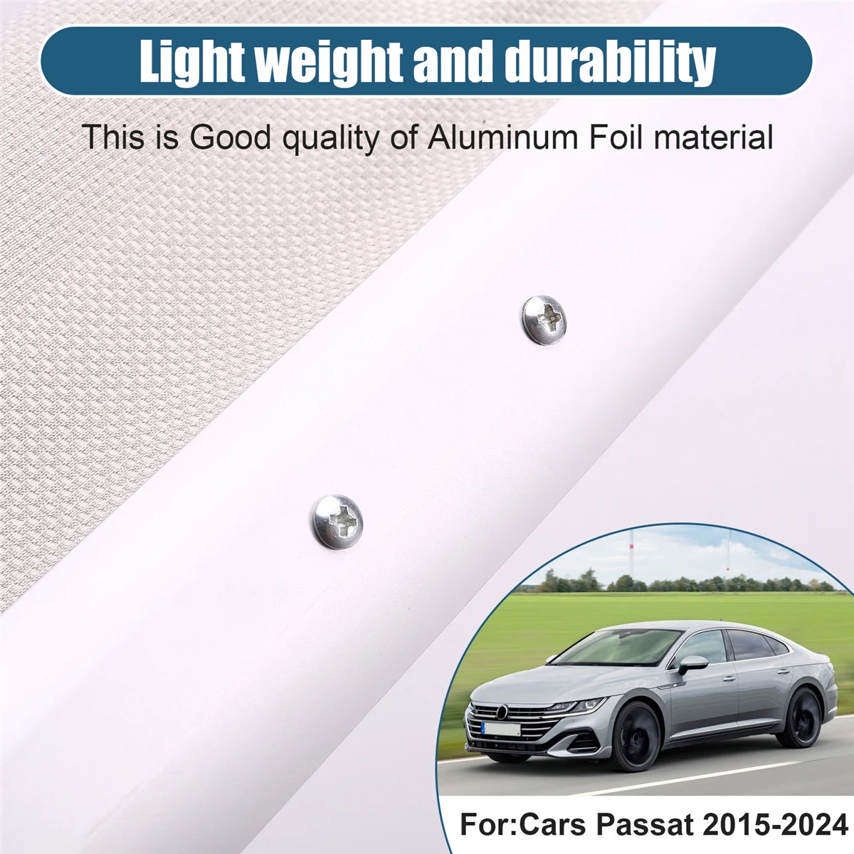 3G5877307 Manual Caravan Car Sunroof Curtain Parts and Car Sunroof Cover for Superb