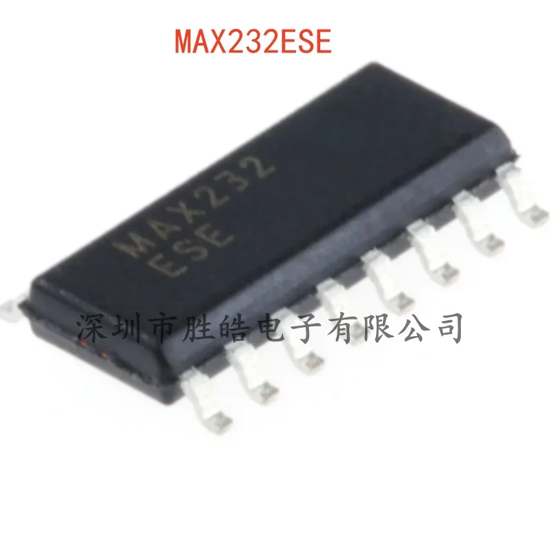 

(10PCS) NEW MAX232ESE MAX232 RS232 Transceiver Industrial Grade SOIC-16 MAX232ESE Integrated Circuit