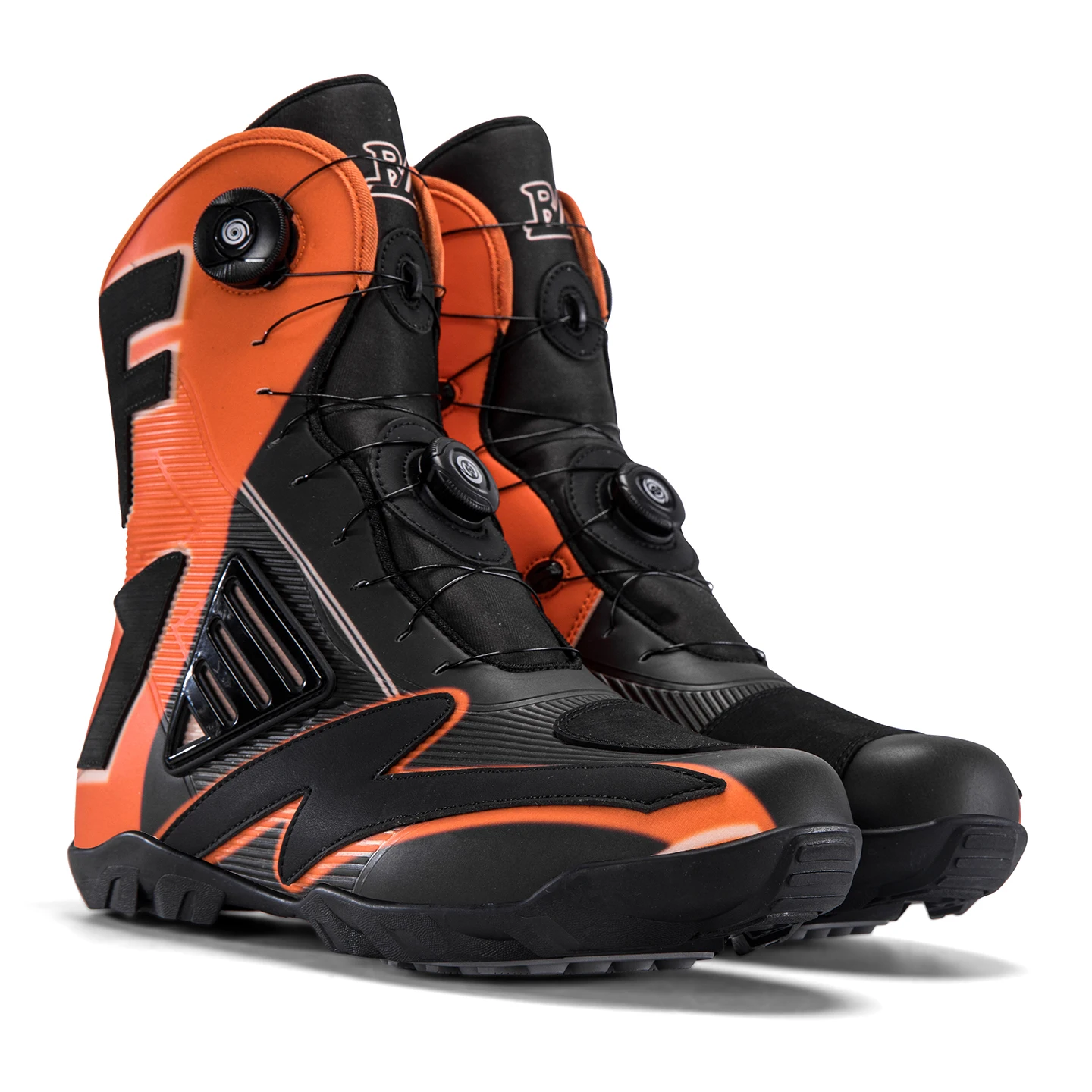 Waterproof Retro Motorcycle Boots Men Leather Anti-slip Motorbike Shoes Protection  Equipment Mountain Motorcycle Off-road Shoes