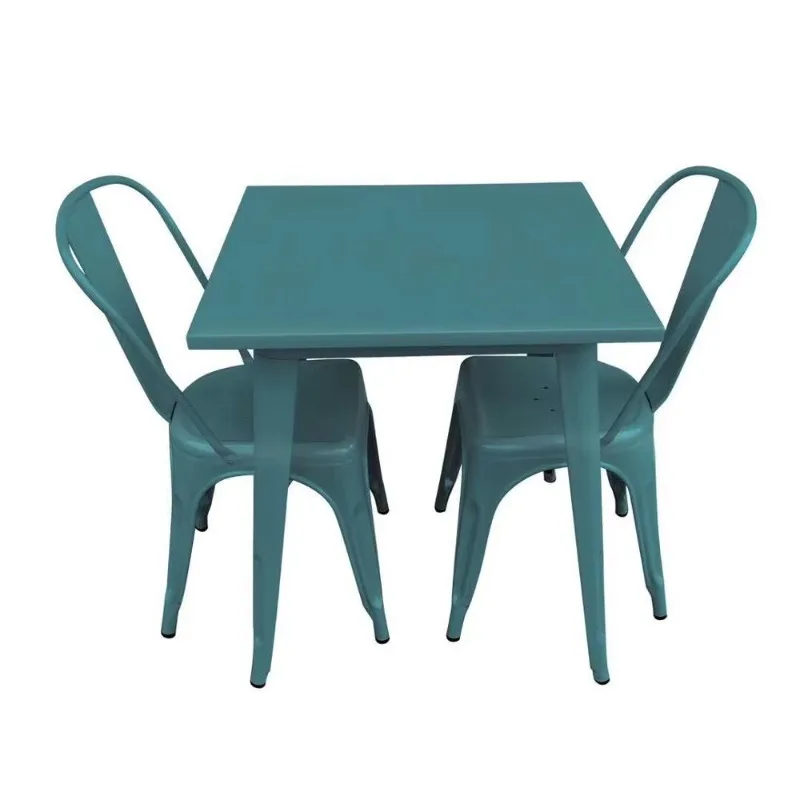 dining furniture metal legs fast food restaurant table and chair sets