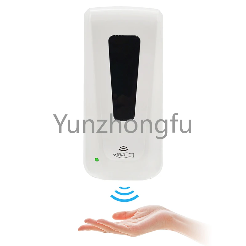 In Stock 1000ml Auto Alcohol Spray Dispenser Wall Mounted Contactless Gel Foam Liquid Automatic Hand Sanitizer Dispenser